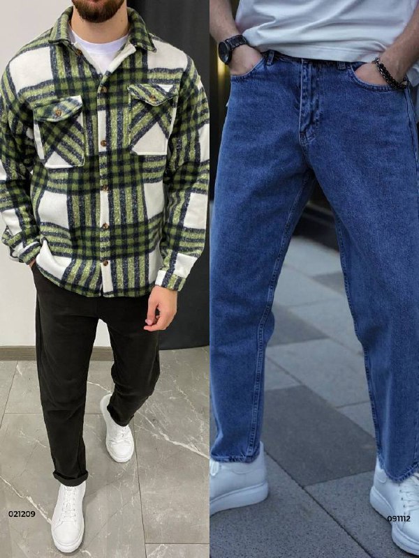 Самое бомбовое и универсальное сочетание = рубашка с джинсами 💣